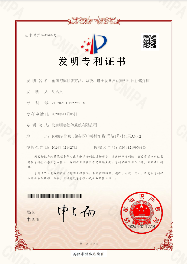 全图挖掘预警方法、系统、电子设备及计算机可读存储介质 全图挖掘预警方法、系统、电子设备及计算机可读存储介质